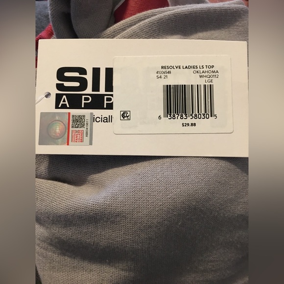 OU Light Weight Sweatshirt NWT - Picture 3 of 3